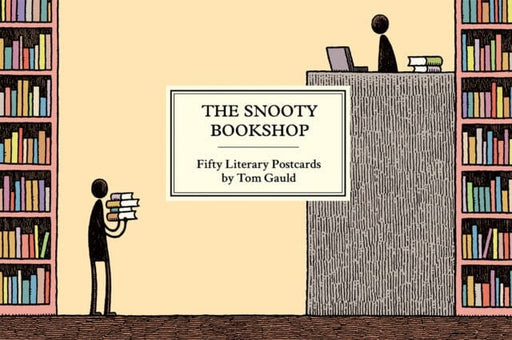 The Snooty Bookshop : Fifty Literary Postcards by Tom Gauld Extended Range Canongate Books