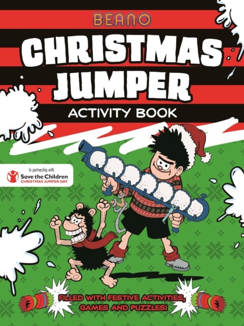 Beano Christmas Jumper Activity Book by Beano Studios Limited Extended Range Bonnier Books Ltd