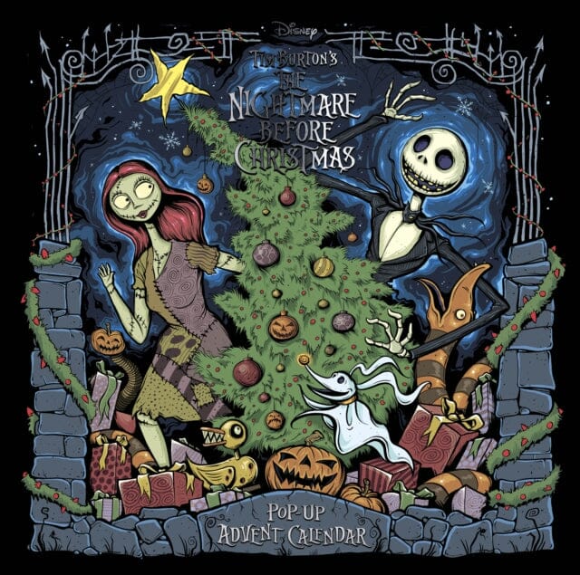 Disney Tim Burton's The Nightmare Before Christmas Pop-Up Book and Advent Calendar by Studio Press Extended Range Bonnier Books Ltd