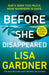 Before She Disappeared by Lisa Gardner Extended Range Cornerstone