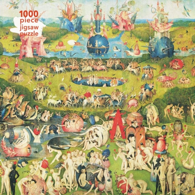 Adult Jigsaw Puzzle Hieronymus Bosch: Garden of Earthly Delights 1000-piece Jigsaw Puzzles by Flame Tree Studio Extended Range Flame Tree Publishing