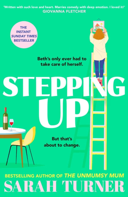 Stepping Up by Sarah Turner Extended Range Transworld Publishers Ltd