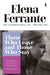 Those Who Leave and Those Who Stay by Elena Ferrante Extended Range Europa Editions (UK) Ltd