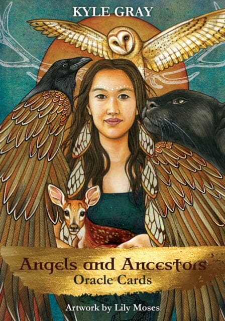 Angels and Ancestors Oracle Cards: A 55-Card Deck and Guidebook by Kyle Gray Extended Range Hay House UK Ltd