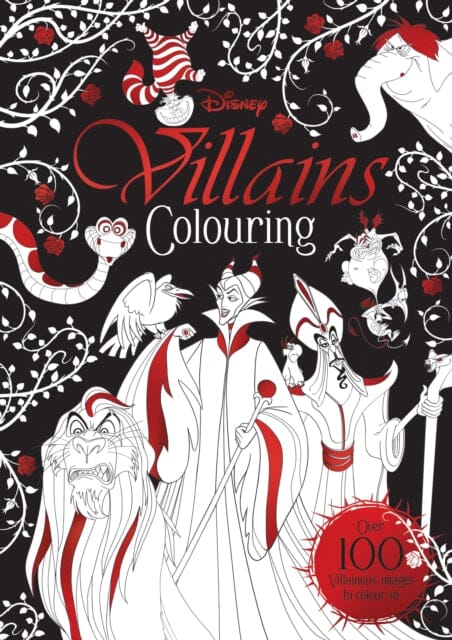 Disney Classics - Mixed: Villains Colouring Extended Range Bonnier Books Ltd