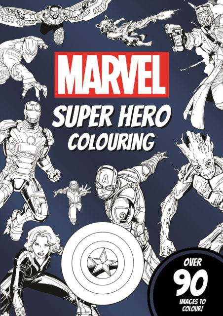 Marvel Super Hero Colouring by Igloo Books Extended Range Bonnier Books Ltd