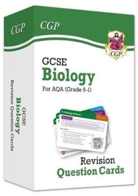 9-1 GCSE Biology AQA Revision Question Cards by CGP Books Extended Range Coordination Group Publications Ltd (CGP)