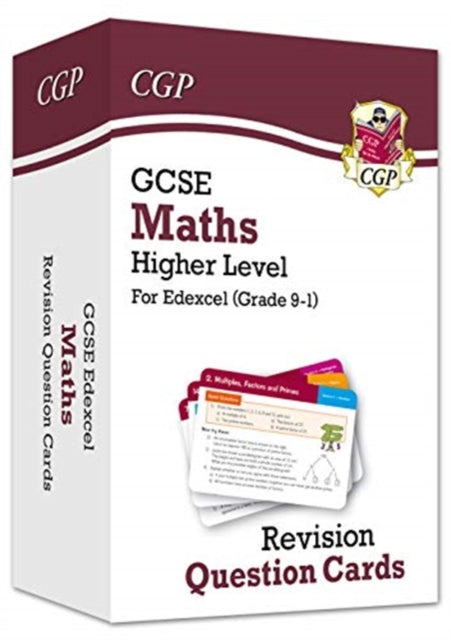 Grade 9-1 GCSE Maths Edexcel Revision Question Cards - Higher Extended Range Coordination Group Publications Ltd (CGP)