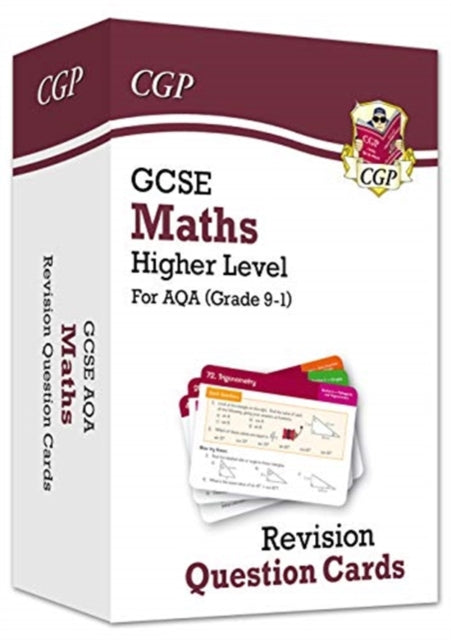 Grade 9-1 GCSE Maths AQA Revision Question Cards - Higher Extended Range Coordination Group Publications Ltd (CGP)