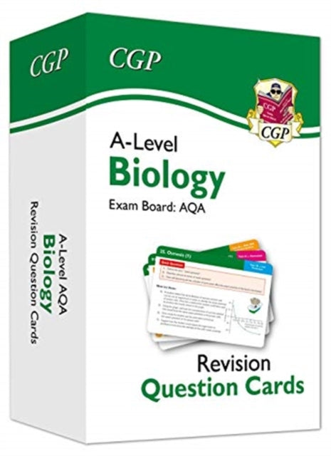 A-Level Biology AQA Revision Question Cards by CGP Books Extended Range Coordination Group Publications Ltd (CGP)