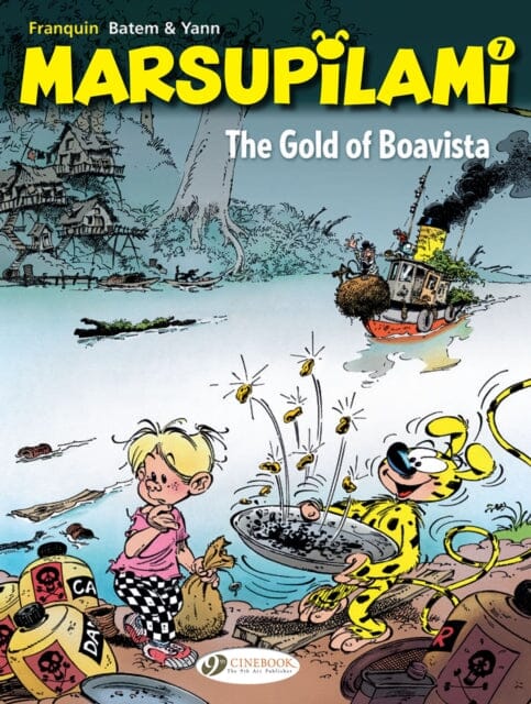 Marsupilami Vol. 7 : The Gold of Boavista by Franquin Extended Range Cinebook Ltd