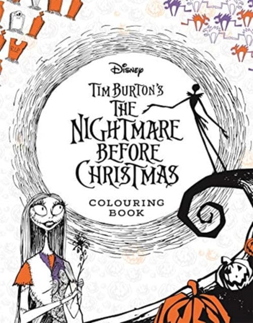 Disney Tim Burton's The Nightmare Before Christmas Colouring Book by Walt Disney Company Ltd. Extended Range Bonnier Books Ltd