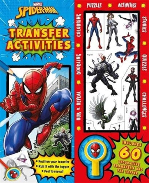 Marvel Spider-Man: Transfer Activities by Autumn Publishing Extended Range Bonnier Books Ltd