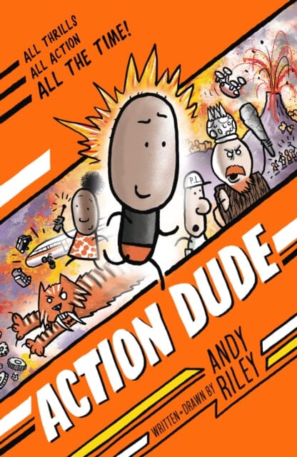 Action Dude : The comic series that will have you laughing your head off! by Andy Riley Extended Range Welbeck Publishing Group