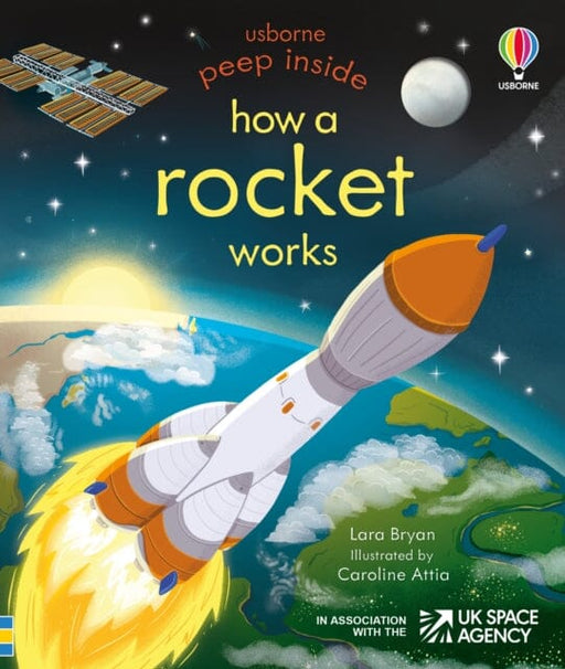 Peep Inside How a Rocket Works Extended Range Usborne Publishing Ltd