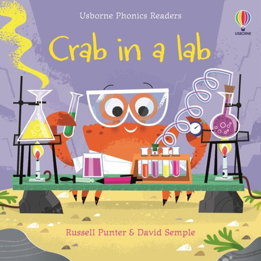 Crab in a lab by Russell Punter Extended Range Usborne Publishing Ltd