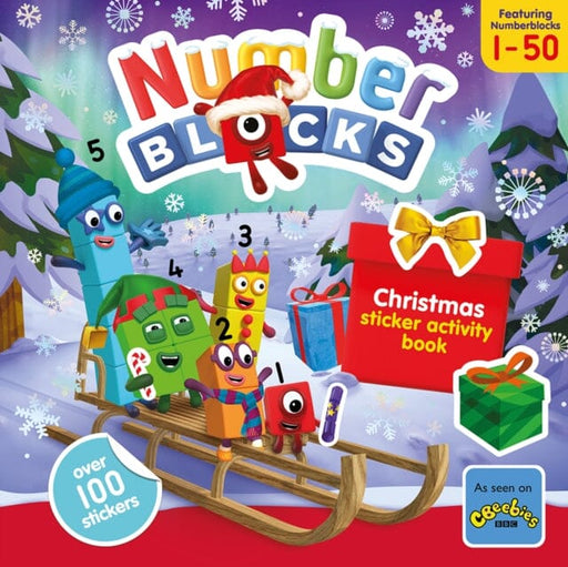 Numberblocks Christmas Sticker Fun by Sweet Cherry Publishing Extended Range Sweet Cherry Publishing