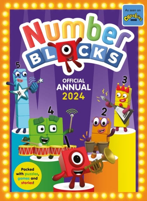 Numberblocks Annual 2024 by Numberblocks Extended Range Sweet Cherry Publishing