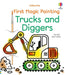 First Magic Painting Trucks and Diggers by Abigail Wheatley Extended Range Usborne Publishing Ltd