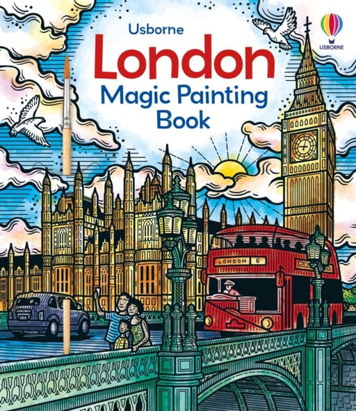 London Magic Painting Book by Sam Baer Extended Range Usborne Publishing Ltd
