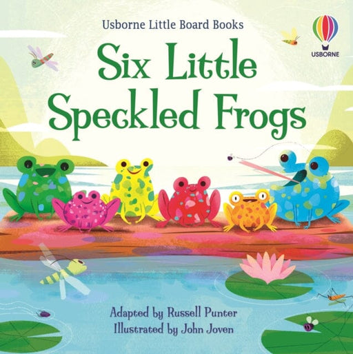 Six Little Speckled Frogs by Russell Punter Extended Range Usborne Publishing Ltd