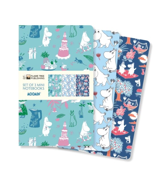Moomin Classics Set of 3 Mini Notebooks by Flame Tree Studio Extended Range Flame Tree Publishing