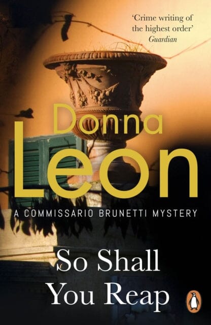 So Shall You Reap by Donna Leon Extended Range Cornerstone