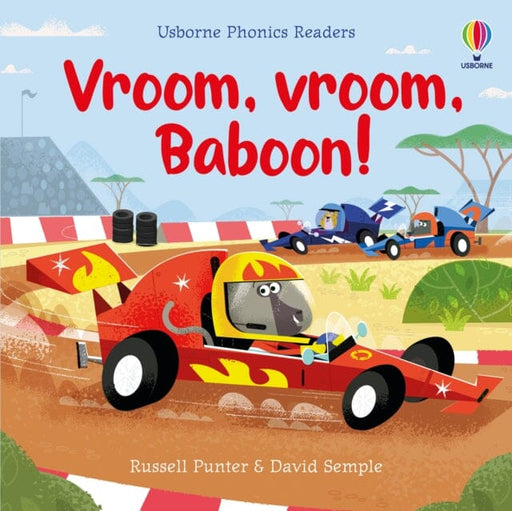 Vroom, vroom, Baboon! by Russell Punter Extended Range Usborne Publishing Ltd