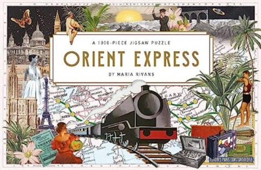 Orient Express : A 1000-piece Jigsaw Puzzle by Maria Rivans Extended Range Thames & Hudson Ltd