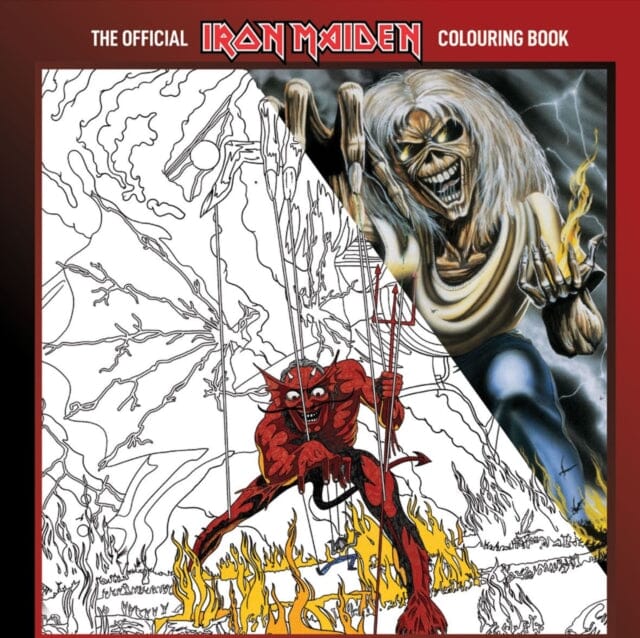 The Official Iron Maiden Colouring Book by Rock N' Roll Colouring Extended Range Rock N' Roll Colouring