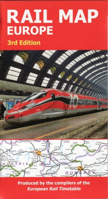 Rail Map Europe : 3rd Edition, 2nd revision Extended Range European Rail Timetable Limited