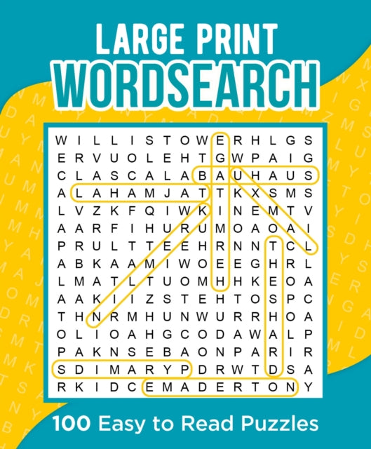Large Print Wordsearch: Easy to Read Puzzles by Eric Saunders Extended Range Arcturus Publishing Ltd