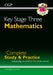 KS3 Maths Complete Revision & Practice - Higher (with Online Edition) Extended Range Coordination Group Publications Ltd (CGP)