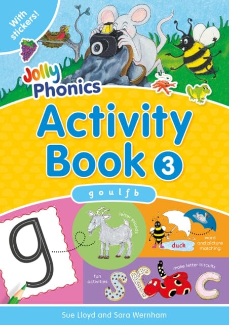 Jolly Phonics Activity Book 3: in Precursive Letters (British English edition) by Sara Wernham Extended Range Jolly Learning Ltd