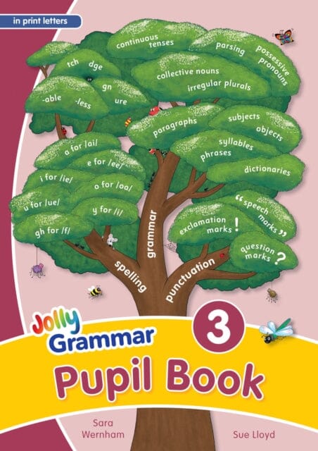 Grammar 3 Pupil Book: In Print Letters (British English edition) by Sara Wernham Extended Range Jolly Learning Ltd