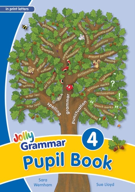 Grammar 4 Pupil Book: In Print Letters (British English edition) by Sara Wernham Extended Range Jolly Learning Ltd