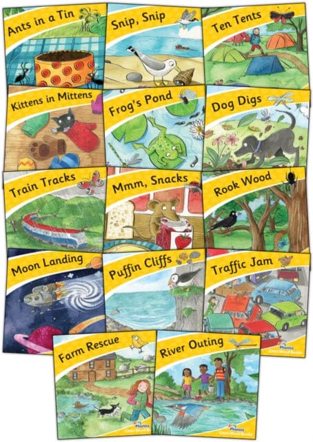 Jolly Phonic Little Word Books by Sara Wernham Extended Range Jolly Learning Ltd