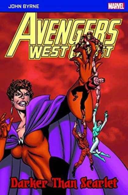 Avengers West Coast: Darker Than Scarlet by Byrne John Extended Range Panini Publishing Ltd