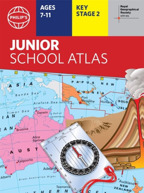 Philip's RGS Junior School Atlas by Philip's Maps Extended Range Octopus Publishing Group