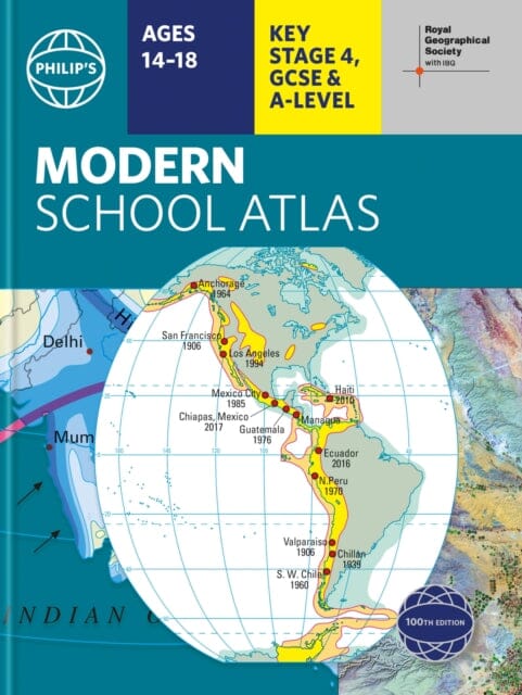 Philip's RGS Modern School Atlas: 100th edition by Philip's Maps Extended Range Octopus Publishing Group