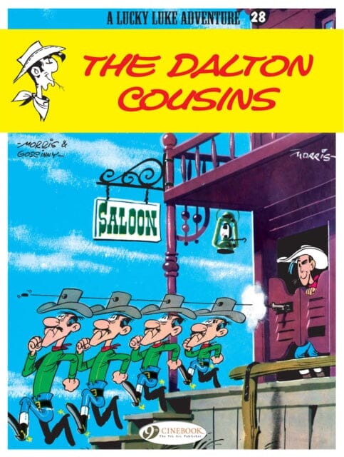 Lucky Luke 28 - The Dalton Cousins by Morris & Goscinny Extended Range Cinebook Ltd