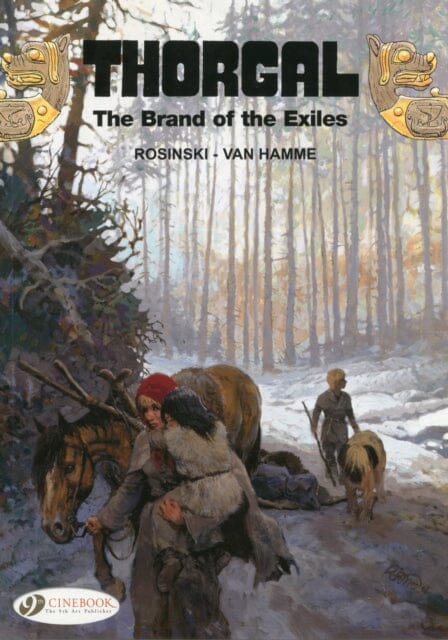 Thorgal Vol.12: the Brand of the Exiles by Jean van Hamme Extended Range Cinebook Ltd