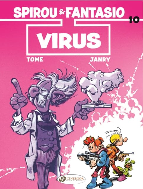 Spirou & Fantasio 10 - Virus by Tome Extended Range Cinebook Ltd