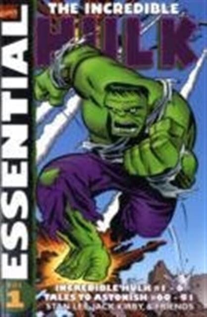 Essential Incredible Hulk Vol.1 : Incredible Hulk #1-6, Tales to Astonish #60-91 by Stan Lee Extended Range Panini Publishing Ltd