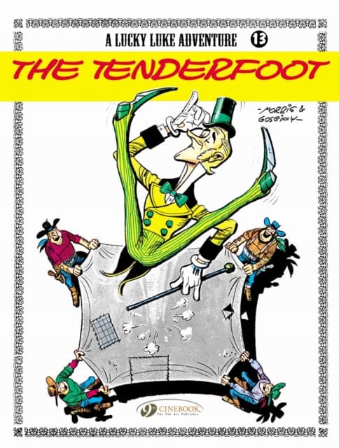 Lucky Luke 13 - The Tenderfoot by Morris & Goscinny Extended Range Cinebook Ltd