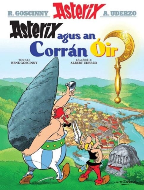Asterix Agus an Corran OIr (Irish) by Rene Goscinny Extended Range Dalen (Llyfrau) Cyf