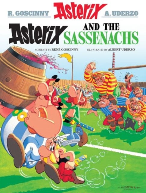Asterix and the Sassenachs (Scots) by Rene Goscinny Extended Range Dalen (Llyfrau) Cyf