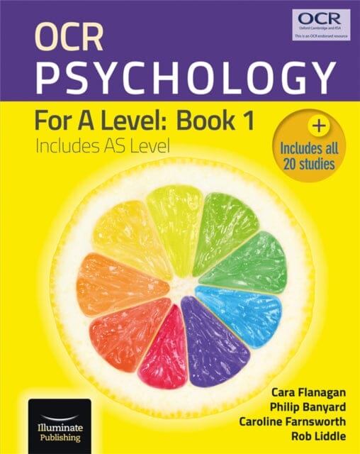 OCR Psychology for A Level: Book 1 by Cara Flanagan Extended Range Illuminate Publishing