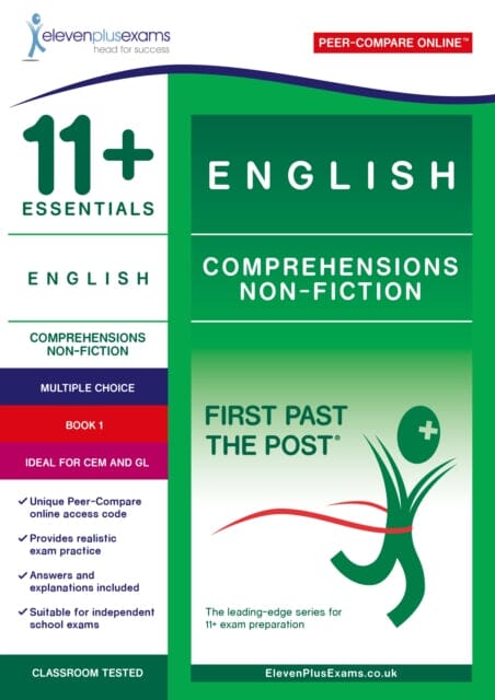 11+ Essentials English Comprehensions: Non Fiction Book 1 Extended Range Eleven Plus Exams
