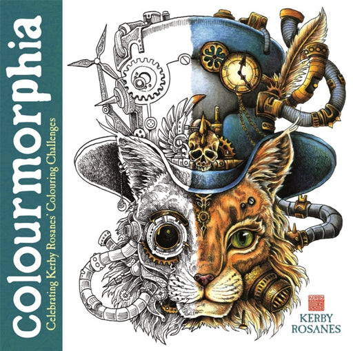 Colourmorphia: Celebrating Kerby Rosanes' Colouring Challenges by Kerby Rosanes Extended Range Michael O'Mara Books Ltd